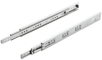 Häfele - Ball bearing runners, Matrix Runner BB A45, full extension, steel, side mounted