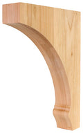 Corbel, H x W x D: 305 x 51 x 228 mm (12" x 2" x 9")