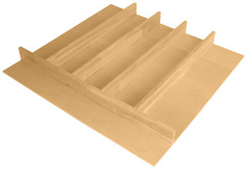 Utensil Tray, Rubberwood and Birch Plywood